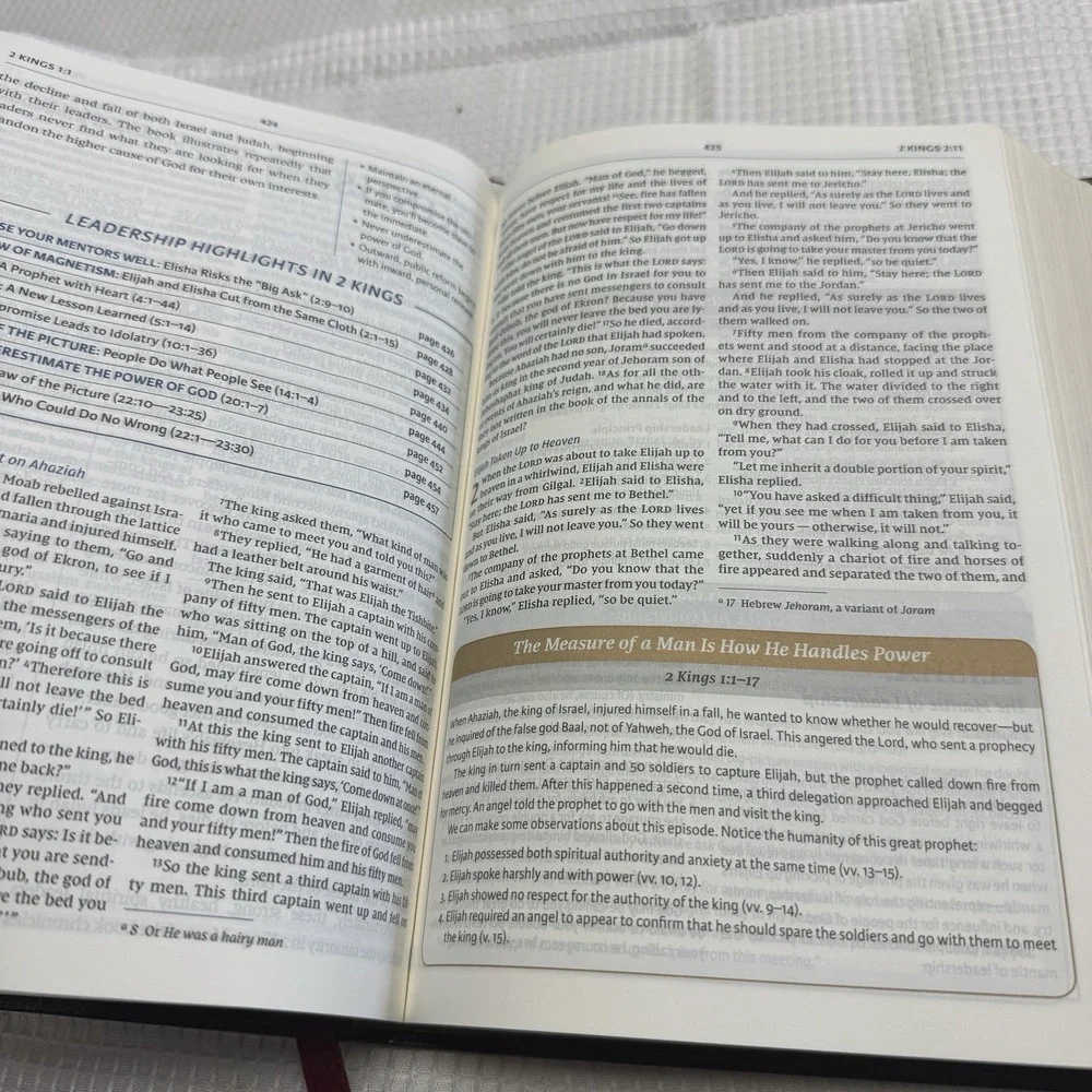 NIV Maxwell Leadership Bible 2018‎ Brown Bonded Leather 7185BRG Nelson